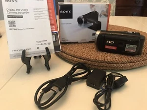 Sony Handycam HDR-PJ350 HD 9.2MP 32GB Video Camera Camcorder w/ Projector - Picture 1 of 15