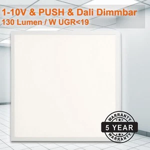 Panel LED Empotrado 62x62 38W (W) Blanco UGR19 1-10V&Dali - Imagen 1 de 3