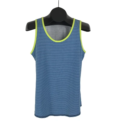 Lands' End Striped Tank Top Women's Small / 6-8 Sleeveless Stretch Summer Casual - Image 1 of 4