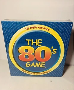 The 80's Game Trivia Board Game By Intellinitiative Inc 2001 New Factory Sealed - Picture 1 of 12