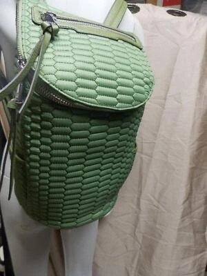 Mochila Bolso Cartera Mediana 14 Pulgadas Aimee Kestenberg Verde Como Nueva con Etiquetas Foto 1 de 4