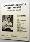 LAURINDO ALMEIDA Songbook GUITARIANA 18 Guitare Solos Braziliance Publ. JAZZ