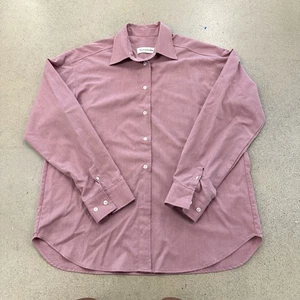 Camisa The Frankie Shop manga larga abotonada negra XS/S dobladillo curvo talla lateral XL - Imagen 1 de 5