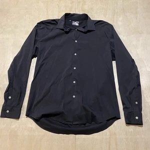 Under Armour Mens Button Up Loose Long Sleeve Shirt XL Black Athleisure - Picture 1 of 8
