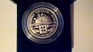 Azoren 100 Escudos 1995 Silber Proof PP . - Bild 1 von 4