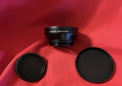 Convertidor ancho Canon WC-DC58A 0,75x Japón usado en excelente estado Foto 1 de 2