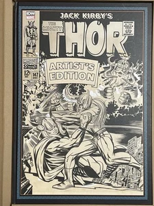 JACK KIRBY’S MIGHTY THOR ARTIST’S EDITION OVERSIZED HARDCOVER IDW HC SEALED 2016 - Picture 1 of 4