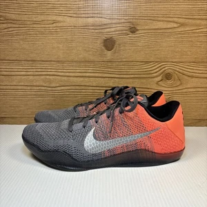 Nike Kobe 11 Elite Low Easter Men’s Size 12 Gray Orange Sneakers (822675-078) - Picture 1 of 12