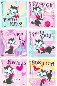 Pussyfoot Stickers x 6 - Looney Tunes Stickers - Pussy Foot Cat Stickers Loot - Bild 1 von 1