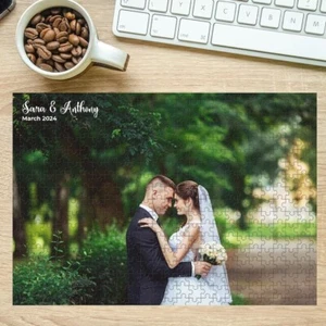Personalised Jigsaw Puzzle. Any Photo Picture. Custom Image. Gift Box. 300 piece - Picture 1 of 4