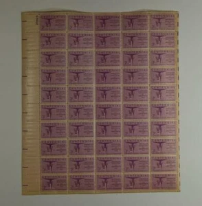 US SCOTT 1089 PANE OF 50 AA OF ARCHITECTS 3 CENT FACE MNH - Picture 1 of 1