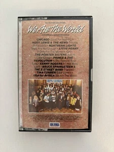 WE ARE THE WORLD USA FOR AFRICA CASSETTE 1985 Michael Jackson Springsteen - Imagen 1 de 4
