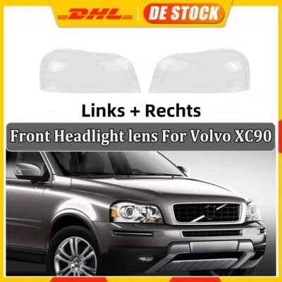 Scheinwerfer Scheinwerferglas Streuscheiben Klar Für Volvo XC90 2004-2013 DHL - Bild 1 von 4