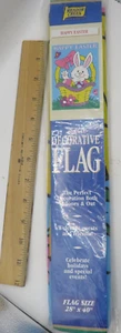 Vintage-Happy Easter- Flag-Meadow Creek-Easter Basket Yard House Banner-28"x40" - Picture 1 of 8
