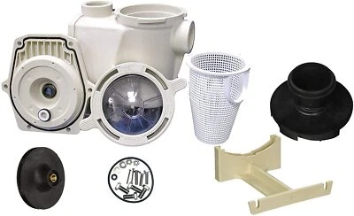 Pentair 075456 WhisperFlo 3 HP Complete Pool Pump Wet End Kit  357149 WFE-12 - Image 1 of 4