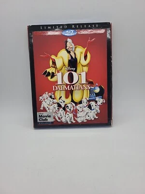 101 Dalmatians (Blu-Ray/DVD Limited Edition) Sealed Disney Movie Club Exclusive - Image 1 of 4