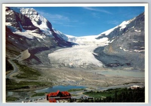 Postal #4 del glaciar Athabasca, campos de hielo de Columbia, parque nacional de jaspe de Alberta - Imagen 1 de 2