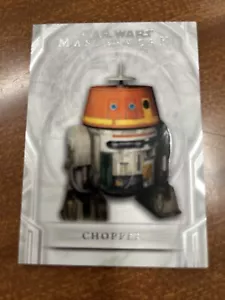 2018 Star Wars Masterwork Base Card #40 - Chopper - Picture 1 of 1