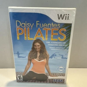 Nintendo Wii Daisy Fuentes Pilates Video Game New Sealed - Picture 1 of 2
