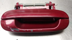 SCRAPED 2003-2007 Cadillac CTS OEM Right Passenger Exterior Door Handle Red - Picture 1 of 3