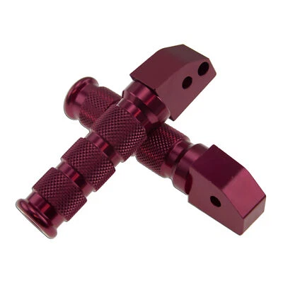 Passenger Rest Bar Red For Honda CBR 600 1000 RR Rear Sport Foot Peg Stand Set - Изображение 1 из 2