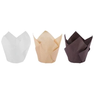 200 StüCk Tulpe Cupcake Back Becher, Muffin Baking Liner Halter, Rustikale 6446 - Bild 1 von 8