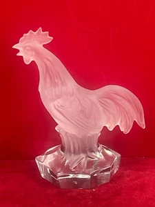 Figurine Cristal Crystal collection Goebel Coq - Foto 1 di 5