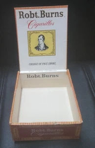 USA Vintage Decorated Box Robt. Burns Cigarillos - Picture 1 of 6