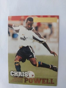 1996 Merlin Premier Gold Soccer Card - Chris Powell #049 Derby - Rookie RC NM/M - Picture 1 of 2