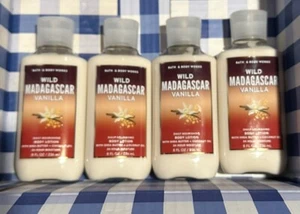 NEW 4 BATH & BODY WORKS WILD MADAGASCAR VANILLA NOURISHING BODY LOTION 8 FL OZ - Picture 1 of 1
