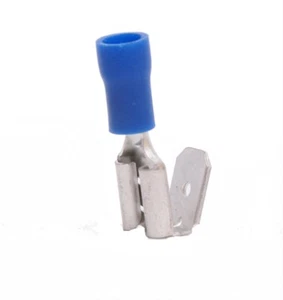 "Terminal de desconexión rápida aislado de vinilo MVP 50 14-16 AWG azul 0,250" - Imagen 1 de 1