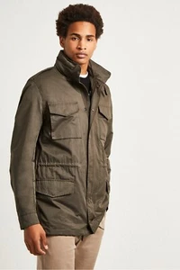 French Connection Olive Jacket With Detachable Quilted Gilet - XS - Picture 1 of 12
