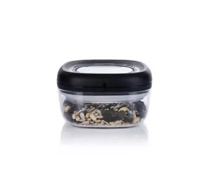 Tupperware Twist' n fresh Vorrat glasklar-schwarz 180ml - Bild 1 von 1