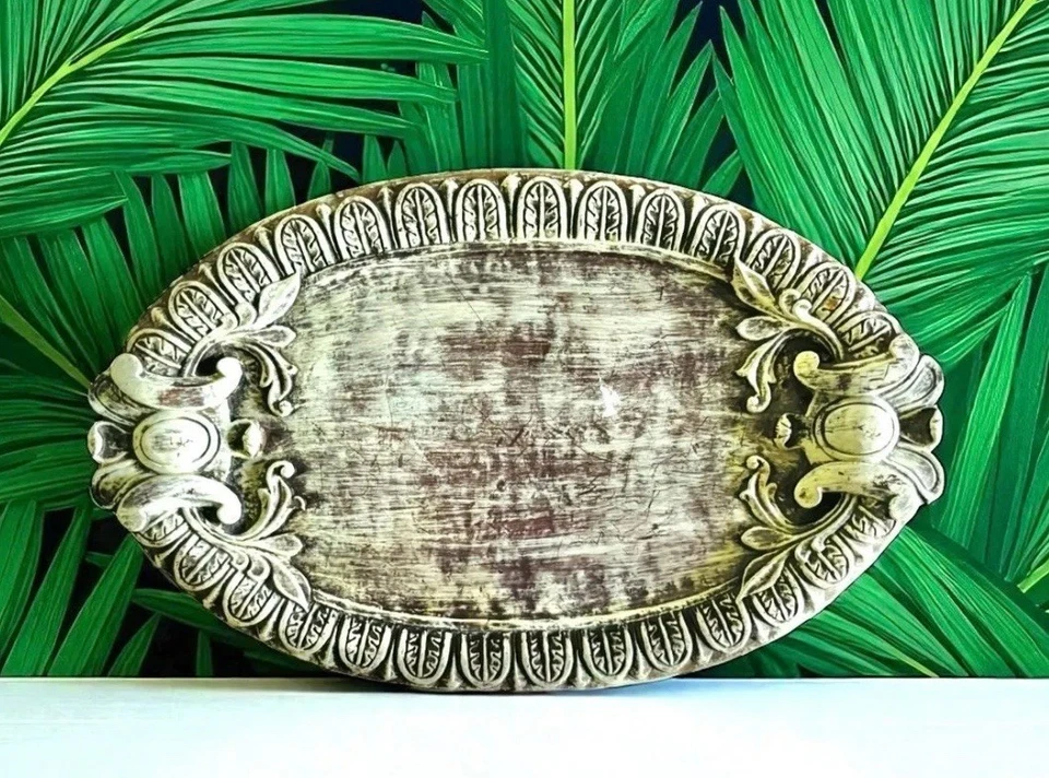 Southern Living at Home Brimfield Ornate Oval Tray 13 x 21” - Image 1 of 1