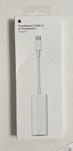 New Sealed Apple Thunderbolt 3 (USB-C) to Thunderbolt 2 Adapter MMEL2AM/A A1790 - Photo 1/3