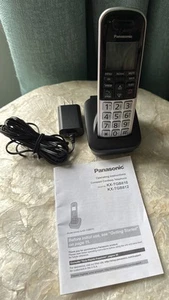 Panasonic KX-TGB810 S 1-Handset Cordless Phone with Charger & Base & Manual - Zdjęcie 1 z 10