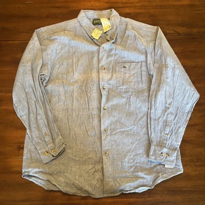 NOS Vintage American Eagle Denim Long Sleeve Button Down Shirt Shacket Men’s XL - Image 1 of 4