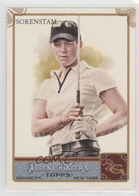 2011 Topps Allen & Ginter's Ginter Code Puzzle Border Annika Sorenstam #45 - Image 1 of 2