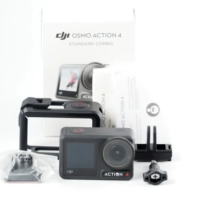 DJI Osmo Action 4 Standard Combo Action Camera [Near Mint] #13358 - Image 1 of 4