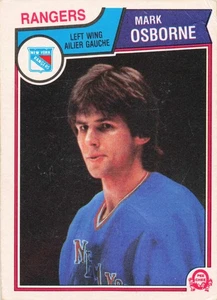 1983-84 O-Pee-Chee Mark Osborne New York Rangers #252 - Picture 1 of 2