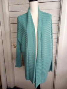 Chico’s Damen Pullover vorne offen Cardigan türkis Gr. 3 XL Business Freizeit Herbst - Bild 1 von 11