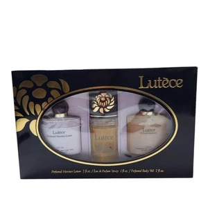 Deadstock Lutece Parfum Spray NOS Original Box Promo Gift Set Lotion Body Veil - Picture 1 of 7