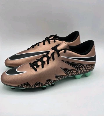 Nike Hypervenom Phade II FG металлик бронза черный и зеленый размер 11 мужской  - Изображение 1 из 4