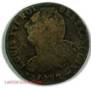 (USA) LOUIS XVI 2 SOLS 1792 PAU TB/B+, lartdesgents.fr DVGM-1093 - Picture 1 of 2