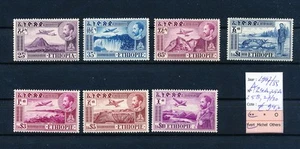 ML01879 Ethiopia 1947 Haile Selasie airplanes views lot MNH cv 94 EUR - Imagen 1 de 1