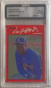 1990 Donruss #365 Ken Griffey Jr! Gem Mint Multiple Errors 1 Of A Kind! See Pics - Picture 1 of 3
