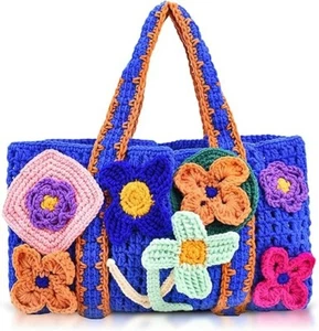 QTKJ Flower Tote Bag - Bild 1 von 4