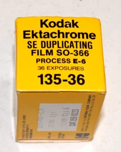 KODAK 35MM EKTACHROME SE DUPLIKATFILM - SO-366-36 BELICHTUNGEN - Bild 1 von 5