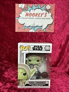 Star Wars: Battlefront - Yoda Hooded 393 Exclusive Pop! Vinyl - Picture 1 of 7