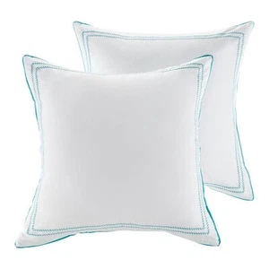 Juego de 2 Hummingbird Grove Cream Euro Sham - Levtex Home - Imagen 1 de 3